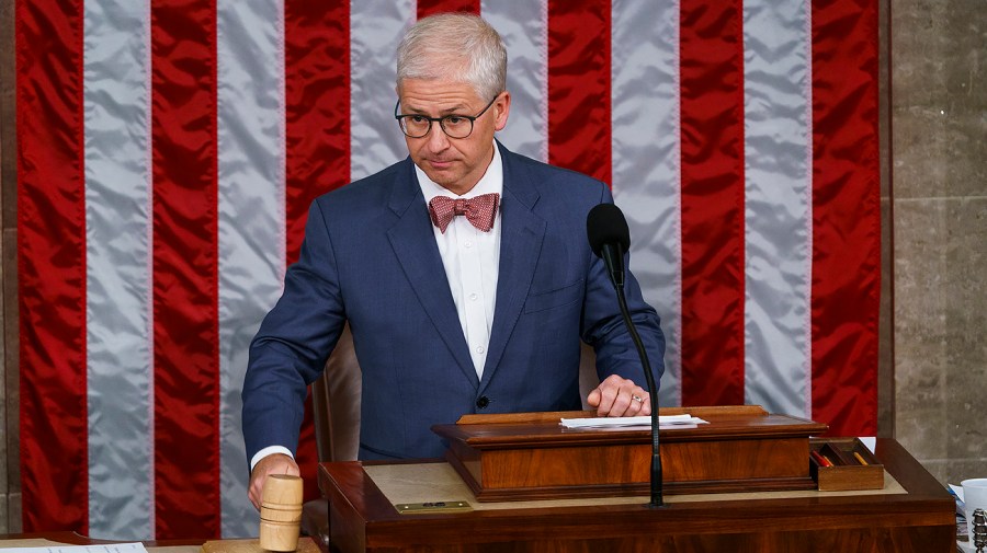 Acting Speaker Patrick McHenry (R-N.C.)