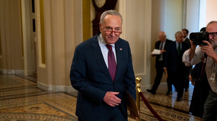 Majority Leader Chuck Schumer (D-N.Y.)