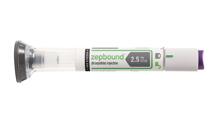 This image provided by Eli Lilly on Wednesday, Nov. 8, 2023 shows packaging for their new drug Zepbound. The new version of the popular diabetes treatment Mounjaro can be sold as a weight-loss drug, the U.S. Food and Drug Administration announced Wednesday. (Eli Lilly via AP)