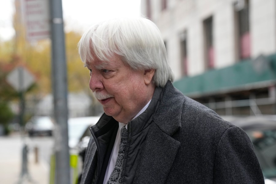 FILE - Trump Organization Senior Vice President and Controller Jeffrey McConney arrives to the courthouse in New York, Nov. 15, 2022. McConney is among defendants in the trial in which New York Attorney General Letitia James alleges that Trump and executives at his company fraudulently inflated his wealth on his financial statements, which were used to secure loans and insurance. (AP Photo/Seth Wenig, File)