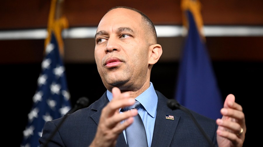 Minority Leader Hakeem Jeffries (D-N.Y.)