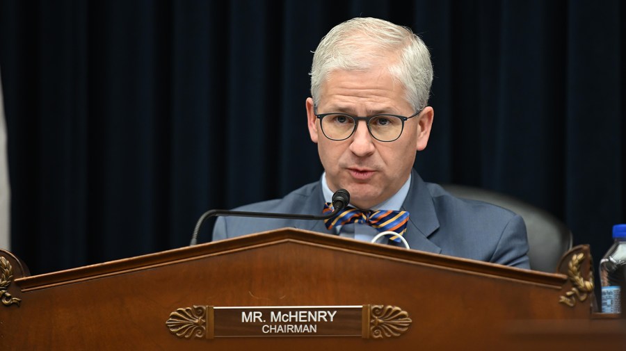 House Financial Services Chairman Patrick McHenry (R-N.C.)