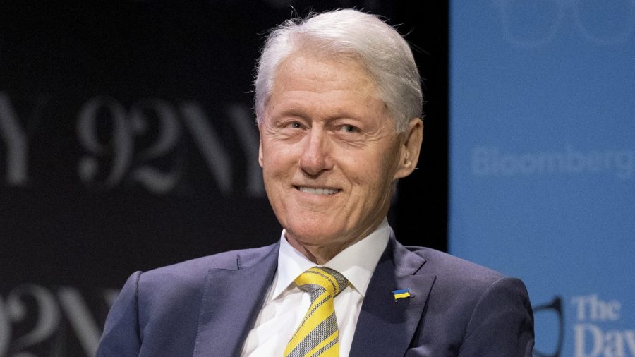 FILE - Former President Bill Clinton speaks at the 92nd Street Y, in New York, May 4, 2023. Social media is abuzz with news that a judge is about to release a list of "clients," or "associates" or maybe "co-conspirators," of Jeffrey Epstein, the jet-setting financier who killed himself in 2019 while awaiting trial on sex trafficking charges. While some previously sealed court records are indeed being made public, the great majority of the people whose names appear in those documents are not accused of any wrongdoing. (Photo by Evan Agostini/Invision/AP, File)