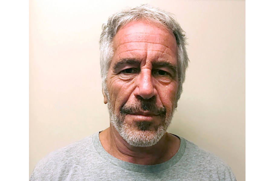 FILE - This photo provided by the New York State Sex Offender Registry shows Jeffrey Epstein, March 28, 2017. The final documents released Tuesday, Jan. 9, 2024, among thousands of newly unsealed pages pertaining to Jeffrey Epstein's sexual abuse of teenage girls contained transcripts of key depositions that were already largely public. (New York State Sex Offender Registry via AP, File)