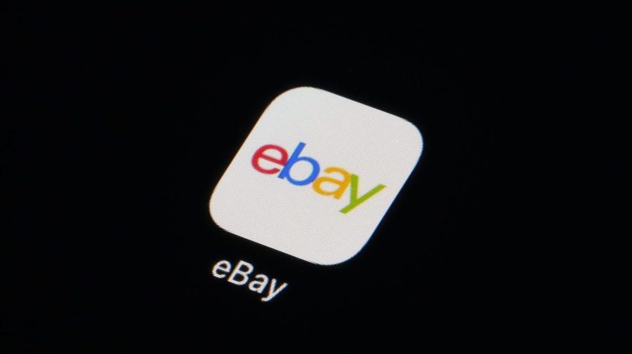 FILE - The eBay app icon is seen on a smartphone, Tuesday, Feb. 28, 2023, in Marple Township, Pa. Online retailer eBay Inc., will pay a $3 million fine to resolve criminal charges over a harassment campaign waged by employees who sent live spiders, cockroaches and other disturbing items to the home of a Massachusetts couple, according to court papers filed Thursday, Jan. 11, 2024. (AP Photo/Matt Slocum, File)