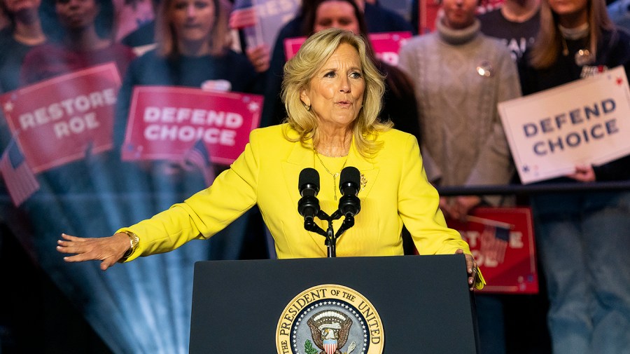 First lady Jill Biden