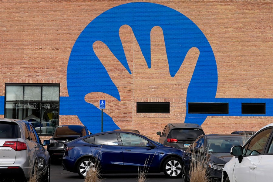 Lurie Children's Hospital logo is seen at the hospital, Monday, Feb. 5, 2024, in Skokie, Ill. A Chicago children's hospital has been forced to take its networks offline after an unspecified digital attack, limiting access to medical records and hampering communication by phone or email since the middle of last week. (AP Photo/Nam Y. Huh)