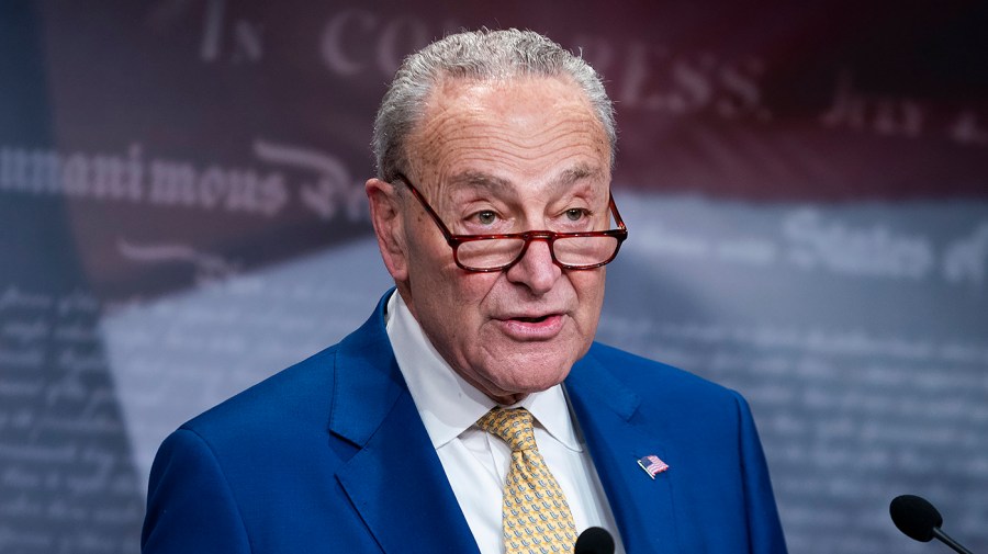 Majority Leader Chuck Schumer (D-N.Y.)