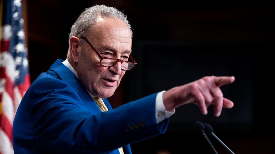 Majority Leader Chuck Schumer (D-N.Y.)