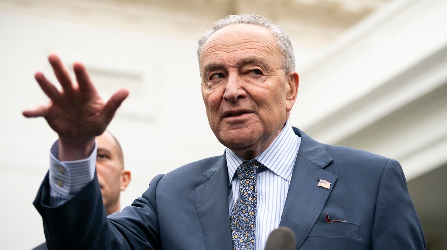 Majority Leader Chuck Schumer (D-N.Y.)