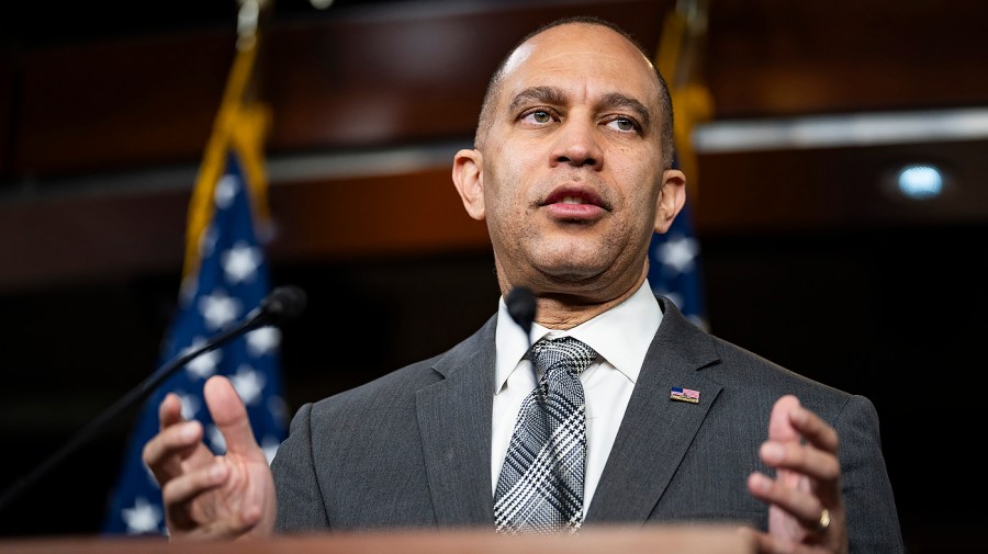 Minority Leader Hakeem Jeffries (D-N.Y.)