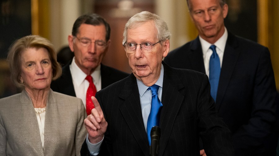 Minority Leader Mitch McConnell (R-Ky.)