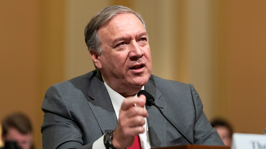 Former Secretary of State Mike Pompeo