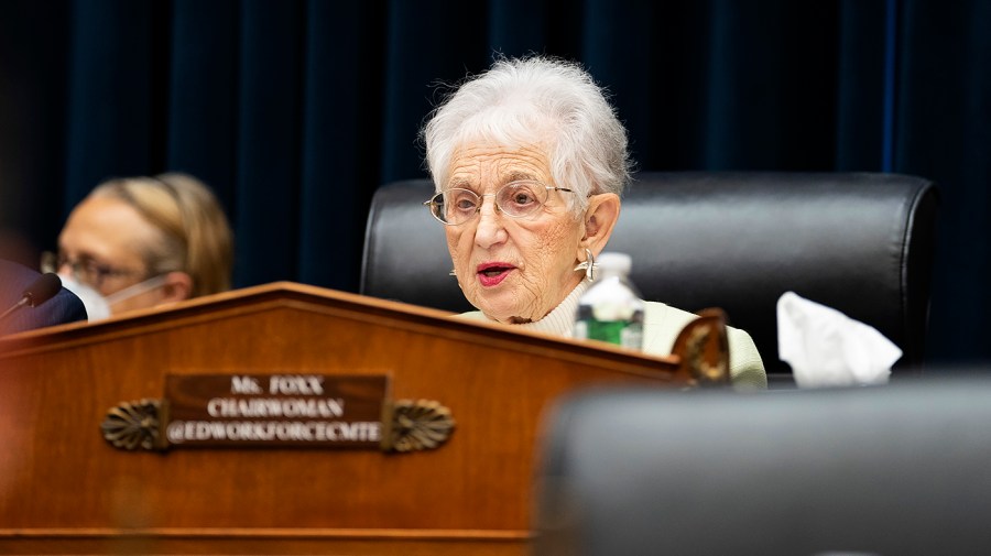 House Education and the Workforce Committee chairwoman Virginia Foxx (R-N.C.)