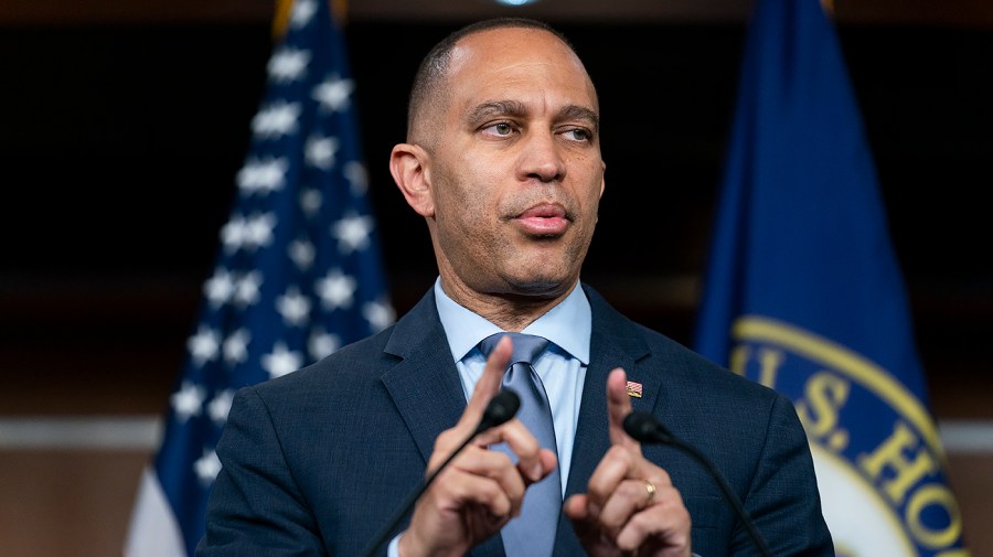 Minority Leader Hakeem Jeffries (D-N.Y.)