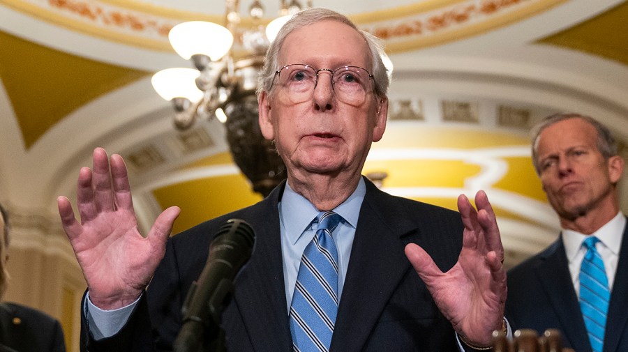 Minority Leader Mitch McConnell (R-Ky.)