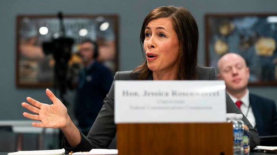 Federal Communications Commission Chairwoman Jessica Rosenworcel