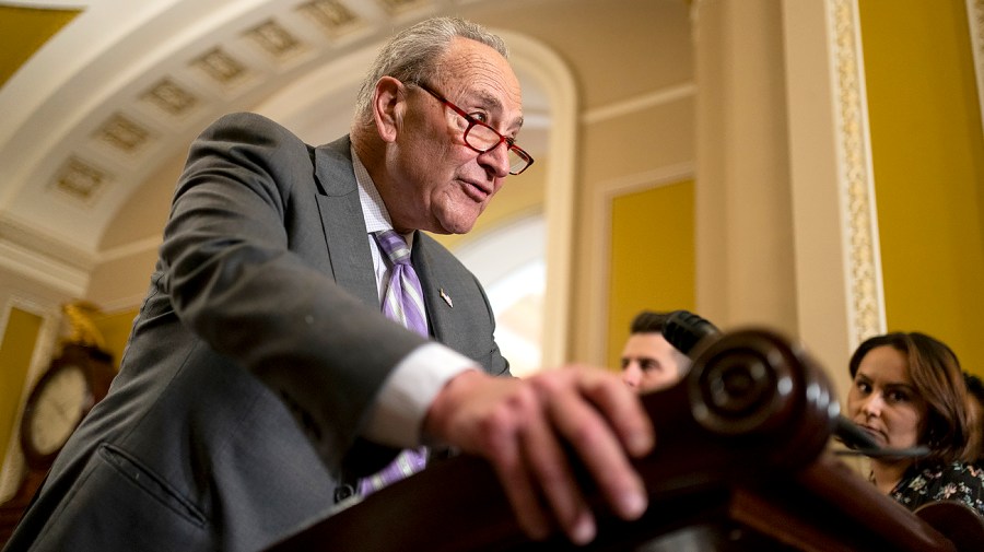 Majority Leader Chuck Schumer (D-N.Y.)