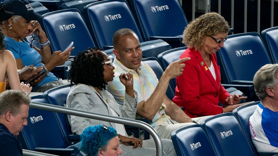 Minority Leader Hakeem Jeffries (D-N.Y.)