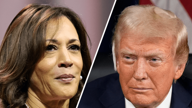 Vice President Harris and former President Trump