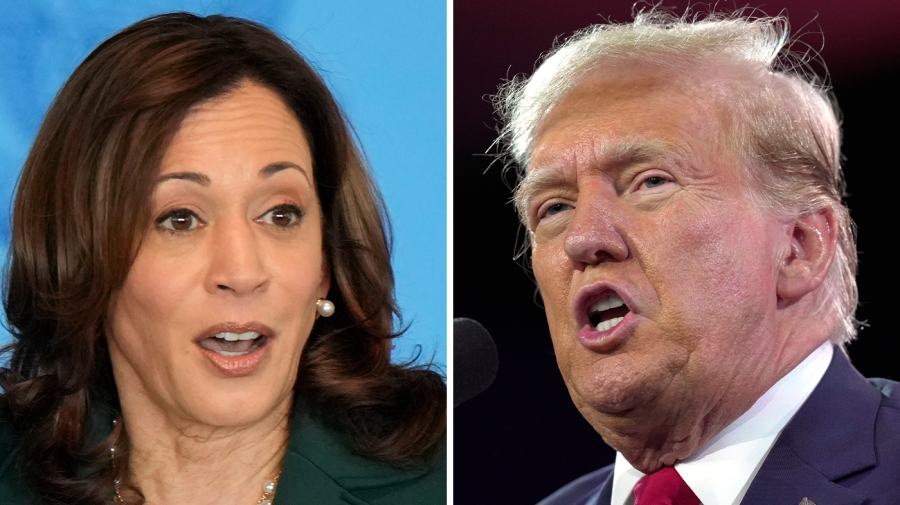 Vice President Harris and former President Trump