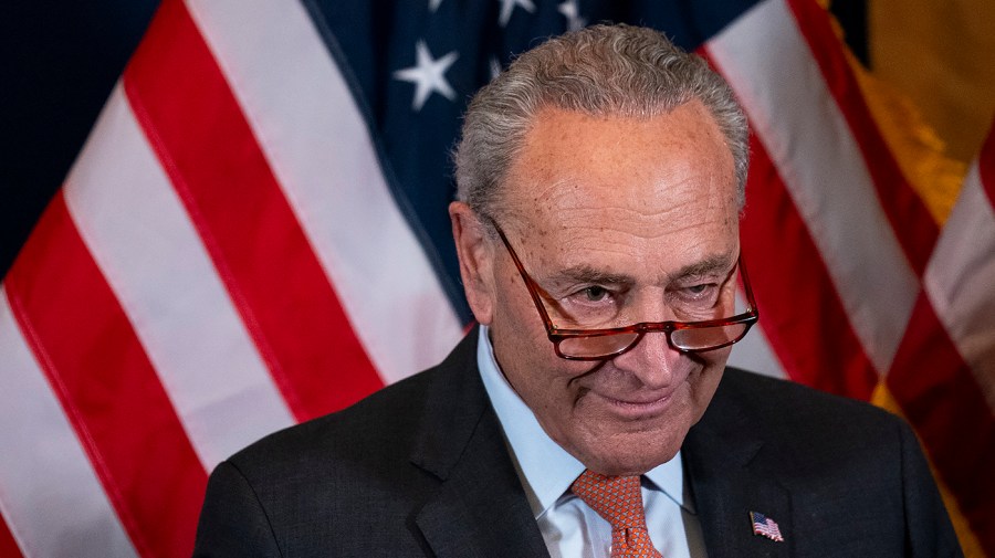 Majority Leader Chuck Schumer (D-N.Y.)