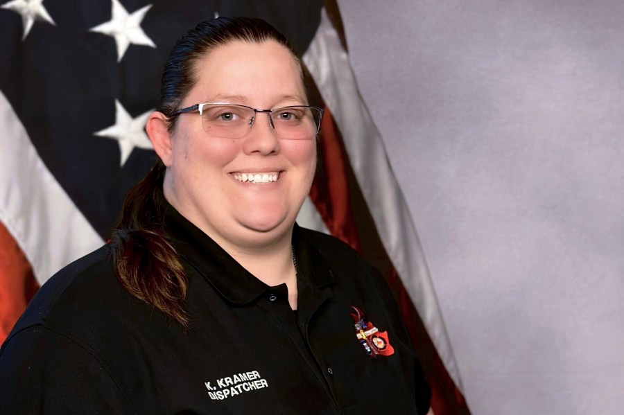 This image provided by the Nashville Department of Emergency Communications of Emergency, show dispatcher Kaitlyn Kramer, who helped a mother over the phone as she gave birth at home after suddenly going into labor on July 7, 2024. (Nashville Department of Emergency Communications of Emergency via AP)