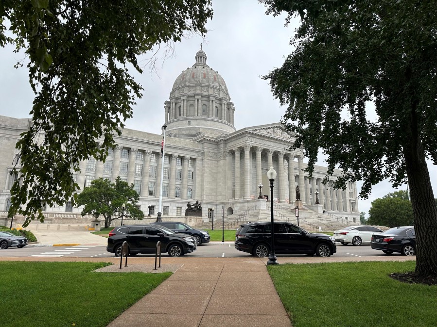 The Missouri Capitol is shown on Tuesday, Aug. 13, 2024, in Jefferson City, Mo. (AP Photo/David A. Lieb)