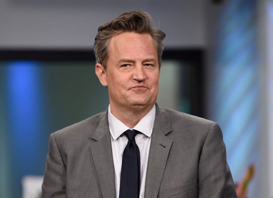 FILE - Actor Matthew Perry participates in the BUILD Speaker Series to discuss the mini-series "The Kennedys After Camelot" in New York on March 30, 2017. (Photo by Evan Agostini/Invision/AP, File)