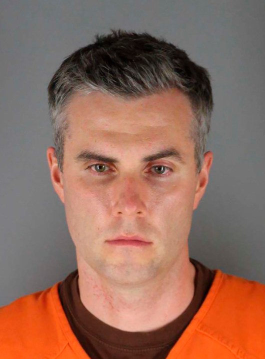 FILE - This photo provided by the Hennepin County Sheriff's Office in Minnesota on June 3, 2020, shows Thomas Lane. (Hennepin County Sheriff's Office via AP, File)