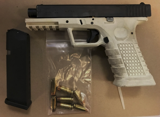 FILE — This undated image provided by U.S. Attorney's Office for the Eastern District of New York, shows a ghost gun seized in undercover transactions in New York. (U.S. Attorney's Office for the Eastern District of New York via AP, File)