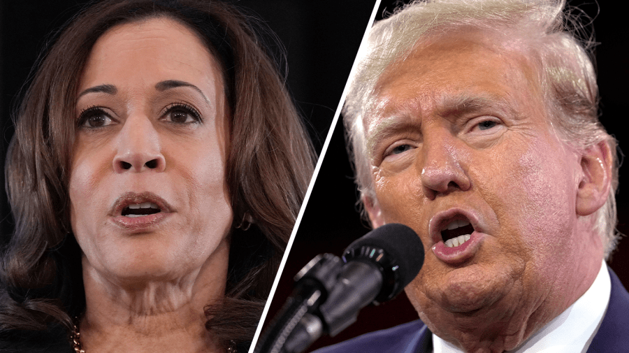 Vice President Harris and President Trump