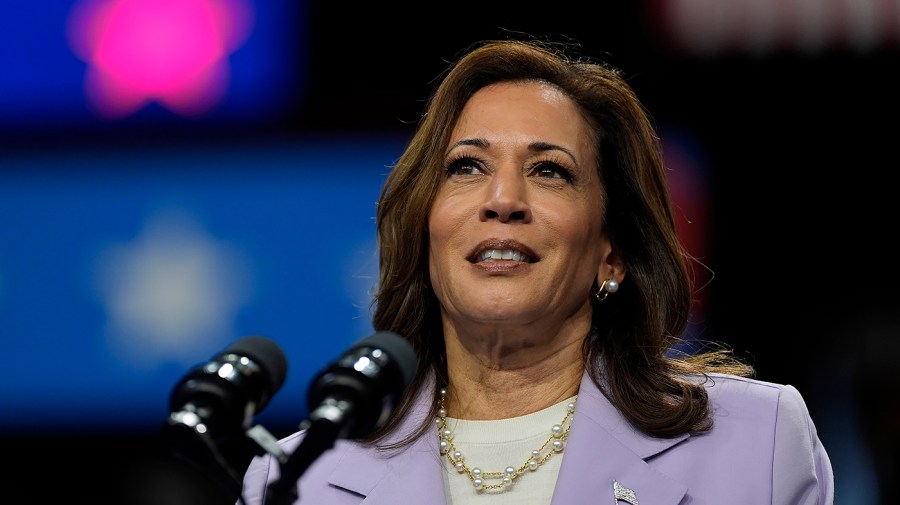 Democratic presidential nominee Vice President Harris