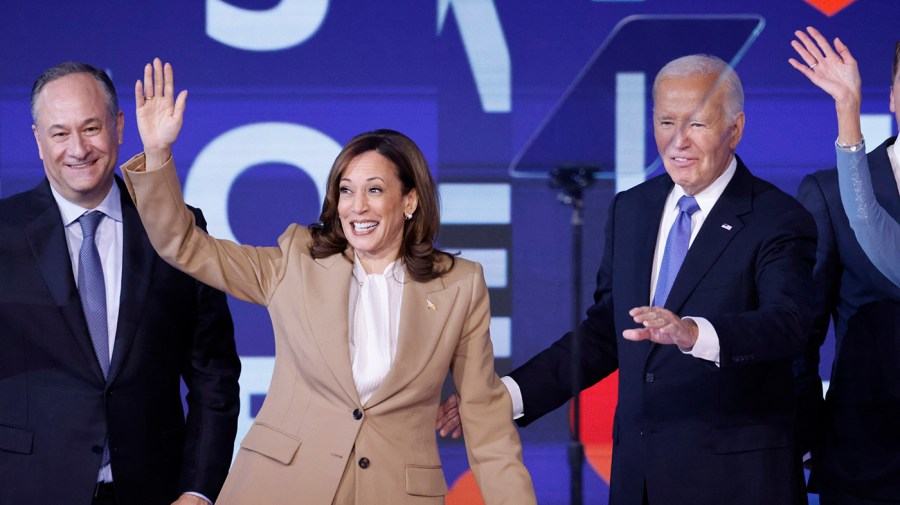 President Biden, Vice President Harris and second gentleman Doug Emhoff