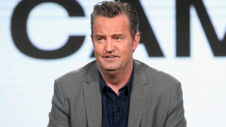 Actor Matthew Perry of the television show 'The Kennedys - After Camelot' speaks onstage during the REELZChannel portion of the 2017 Winter Television Critics Association Press Tour at the Langham Hotel on January 13, 2017 in Pasadena, California (Photo by Frederick M. Brown/Getty Images)